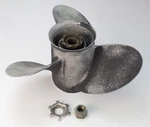 TA2036 Mercury Mariner Black Diamond 13-1/4 X 17 Propeller 135-300 Hp Wty. Fixed Price $55.00.