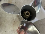 Brp 0177304 Raker H.o. Stainless Propeller 14 1/2 X 22P For Evinrude E-tec. Fixed Price $550.00.
