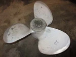 Michigan Wheel Aluminum Propeller (PR122). Fixed Price $42.50.