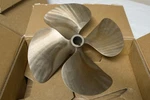 Mint* Acme 2755 Blade 17 X 14 Inboard Propeller Left Hand Cupped 1/4" Bore. Fixed Price $775.00.