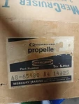 Mercury QUICKSILVER14.5X 25P Propeller 48-65480 A4WITH Flotorq Clutch. Fixed Price $234.95.