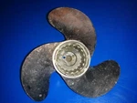 0319774 Propeller For Gearcase 0394134 Johnson Evinrude 4HP. Fixed Price $37.45.