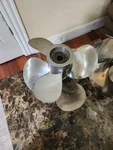 Nice Set Volvo Penta Stainless Steel C2 Props DP-D1 Duo Dp-e 290 3860603 3860602. Fixed Price $795.00.