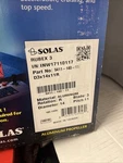 New Box Solas Blade Aluminum Propeller Rubex #9411-140-11 D3X14X11R. Fixed Price $80.00.
