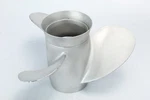 992406 Mercury Johnson Evinrude 10-3/8 13 Stainless Vortex Hubless 25-60 Hp. Fixed Price $45.00.