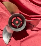 Quicksilver 14.5 X 23 Cleave Stainless Steel Propeller Mercury V6 V8 Drive (K538. Fixed Price $225.00.