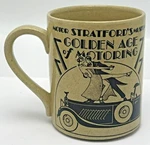 Stratford Museum British England Souvenir Coffee Mug Golden Age Motoring. Fixed Price $24.95.