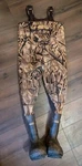 Cabela Supermag Grass Blades Chest Waders Size 8 Stout Neoprene Steel Shank. Fixed Price $175.00.