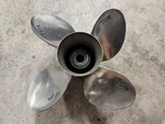 Blade 13 3/4" X 24P Michigan Wheel Ss Propeller, 033040, Mercury Yamaha, P7508. Fixed Price $300.00.