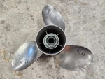 1/4" X 15P Powertech Stainless Propeller, UN135RED3R15S, Mercury, P9186. Fixed Price $138.00.