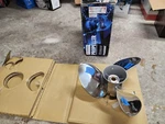 New Counter Rotating 16" X 21.5P Suzuki Watergrip Ss Prop, 990C0-0081L-215 P8927. Fixed Price $675.00.