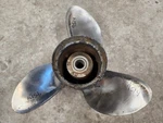 15" 17P Volvo Penta Ss Propeller, 3850307, 19 Spline Sx/omc Hub, P9514. Fixed Price $230.00.