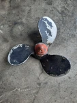 Used 778T (3) Blade Aluminum Propeller 9-1/4 X 13P? Johnson Evinrude. Fixed Price $49.95.