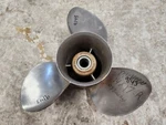 1/2" X 17P Michigan Wheel Stainless Propeller, 033003-1, Mercury 4.75", P9143. Fixed Price $185.00.