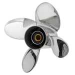 Powertech PTR4-BLADE, 17" Pitch, To Fit 90/115 Yamaha 2/4 Stroke Outboard. Fixed Price $499.00.
