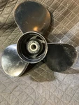 Aluminum 16" X 15P Mercury Propeller, 48-79570-15, 48-79570A-4 4.75" Alpha Bravo. Fixed Price $64.99.