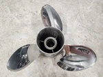14 1/2" 24P Omc Evinrude Johnson Raker Ss Propeller, 177265, Tbx, P9558. Fixed Price $515.00.