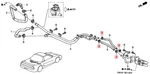 Honda Acura Genuine Oem Nsx Tube Clamp (D17) Second Air Pipe 91405-PM5-004. Fixed Price $10.74.