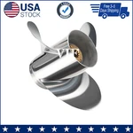 10.25 X 15 Oem Quicksilver Stainless Outboard Boat Propeller Fit Mercury 40-60HP. Fixed Price $260.00.
