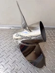 Michigan Wheel Ballistic Stainless Steel Boat Propeller 14-7/8 X 15. Fixed Price $250.00.