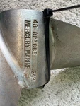Mercury Marine Propeller Bravo Three 48-823665 24P. Fixed Price $300.00.