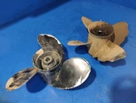 Propeller 48-43586 4X10X13 For 8M0083538 8669A10 1665-8668 25HP Mariner Mercury. Fixed Price $49.54.