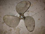 Federal X 12P 3-BLADE Inboard Propeller Lh Rotation Nibral Cupped. Fixed Price $92.10.