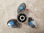 New Counter 14 1/4" X 21P Michigan Wheel Rapture Ss Prop, 993015, Flo Torq #3383. Fixed Price $278.00.