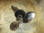 Mercury Outboard Quicksilver Laser Ii Stainless Propeller (4816548A41-23P). Fixed Price $250.00.