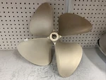 Oj Props 1773 4-BLADE Nibral Rebuilt Propeller 17X14 Lh 1.25 Bore .105 Cup. Fixed Price $550.00.