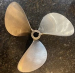 Propeller Boat Blade Brass Read For Identifying Marks Weight 6.3LBS. Fixed Price $99.99.