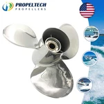 11.25" 1/4X15 Stainless Steel Outboard Boat Propeller Fit Suzuki 35-65HP Rh. Fixed Price $198.00.