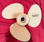 Wheel 10 3/8 X.6 SMC-865 Aluminum Propeller Evinrude Johnson 60-90HP (K627). Fixed Price $85.00.