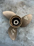 OS4014 Omc Johnson Evinrude 1989, 40HP, Propeller (12.25 X 15) 390850 *see Notes. Fixed Price $135.00.