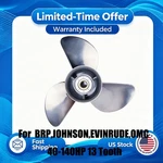 1/4X17 Boat Outboard Propeller For Brp Johnson Evinrude 4.25G 40-140HP 13T. Fixed Price $215.00.