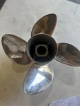 14 1/4 X 17 Stainless Fit Evinrude Johnson Brp Boat Propellers 4B Oem 0763938. Fixed Price $285.00.