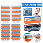 16PCS Shaving Razor Blades Refills Compatible With Giiiette Fusion 5 Proglide. Fixed Price $11.89.