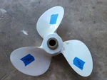 Left Hand Aluminum 14" X Pitch Unknown Michigan Wheel Prop, Smc 120, Volvo P7860. Fixed Price $105.00.