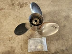 16" X Powertech Ss Propeller, LFS3R19PCL200, Suzuki Cushion Lok, P10598. Fixed Price $458.00.