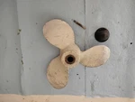Johnson Aluminum 763588 Propeller 8-1/4" X Pin Drive. Fixed Price $75.00.