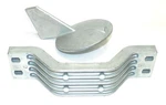 Technoseal Yamaha 150-350 Hp Zinc Anode Kit Left Hand Rotation- 455-21102. Fixed Price $58.97.