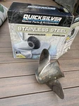 Quicksilver QS5057X Silverado Stainless Steel Propeller 13 3/4 21 Lh. Fixed Price $140.39.
