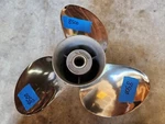 1/2" X 15P Solas New Saturn Ss Prop, 2531-145-15, Omc Evinrude Johnson, P8500. Fixed Price $340.00.