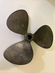 Vintage Chris Craft Equi Poise Propeller D989 Ni-bral Super-cup 3462RH, 13". Fixed Price $175.00.