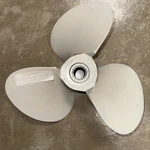 Oj/volvo Penta 15X19 Pitch 3 Blade Left Hand Propeller. Fixed Price $120.00.