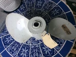 Quicksilver 16.75 X 19 2 Blade Propeller Mercruiser 48-31677 A1 Left Handed. Fixed Price $39.00.
