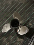 Michigan Wheel 933415 13-5/8" X Rh Blade Ballistic Ss Propeller V4, 4-1/4". Fixed Price $250.00.