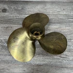 Vintage Brass Boat Propeller Johnson Motor Grand Rapids, Mi 9 3/4 X 7 1/4. Fixed Price $275.50.