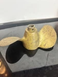 Evinrude Johnson Brass 2 Blade Propeller - Michigan Aj 460. Fixed Price $24.98.