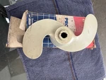 376968 Prop X 1/4 Pitch For Evinrude/johnson 5.5 & Hp 1950'S-1960'S. Fixed Price $125.00.
